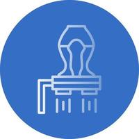 Flyboarding Vector Icon Design