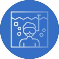 Diving Vector Icon Design