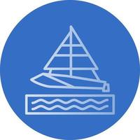 Monsoon Cup Vector Icon Design