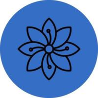 Hydrangea Vector Icon Design