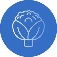 Cauliflower Vector Icon Design