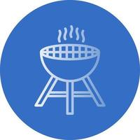 Grill Vector Icon Design