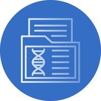 Genetic Data Vector Icon Design