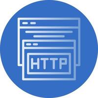 Http Vector Icon Design
