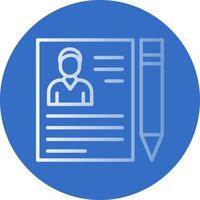 Employment Contract Vector Icon Design