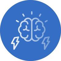 Brain Power Vector Icon Design