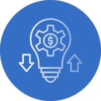 Project Revenue Vector Icon Design