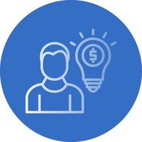 Business Idea Vector Icon Design