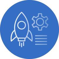 Launch Optimization Vector Icon Design