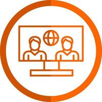 Online Community Vector Icon Design