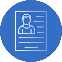 Resume Vector Icon Design