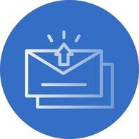 Email Blasts Vector Icon Design