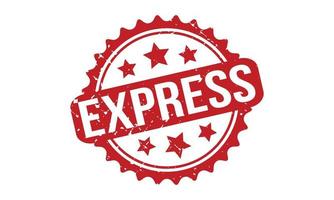 Express Rubber Grunge Stamp Seal Stock Vector