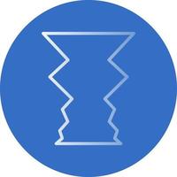 Negative Space Vector Icon Design