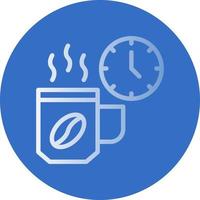 Coffee Break Vector Icon Design