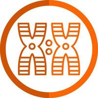 Chromosome Vector Icon Design