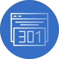 301 Redirect Vector Icon Design