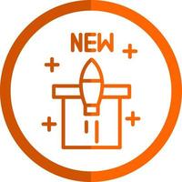 New Product Launch Vector Icon Design