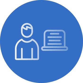 Programmer Vector Icon Design