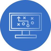 Digital Strategy Vector Icon Design