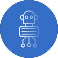 Nano Robot Vector Icon Design