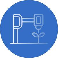 Bioprinting Vector Icon Design