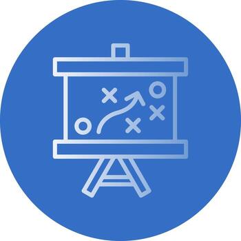 Contra Strategy Vector Icon Design