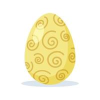 vector ilustración de Pascua de Resurrección huevo.