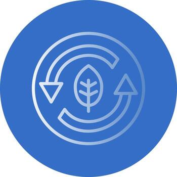 Continuous Updating Vector Icon Design