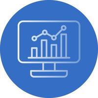 Analytics Vector Icon Design