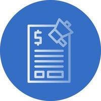 Marketing Budget Vector Icon Design