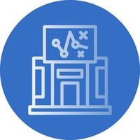 Building Strategy Vector Icon Design
