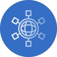 Social Networks Vector Icon Design