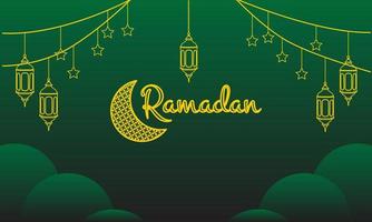 Ramadan Kareem. Islamic greeting card template with ramadan for wallpaper design. Poster, media banner. Mosaic vector illustration.