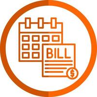 Bill Vector Icon Design
