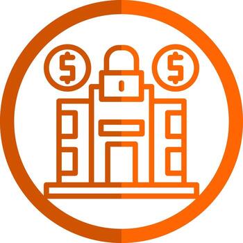 diseño de icono de vector de activo fijo