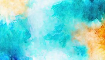 Watercolor art background vector photo