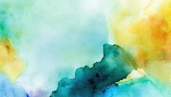 Watercolor art background vector photo