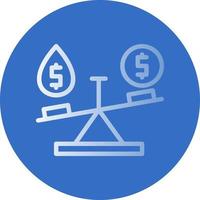 Liquidity Vector Icon Design