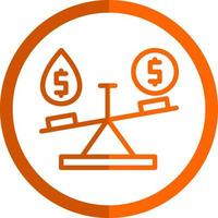 Liquidity Vector Icon Design