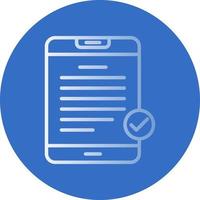 Digital Contract Vector Icon Design