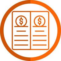 Balance Sheet Vector Icon Design