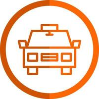 Taxi Vector Icon Design