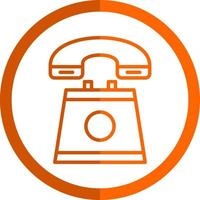 Telephone Vector Icon Design