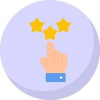 Satisfaction Vector Icon Design