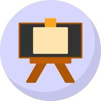 Canvas And Easel Vector Icon Design