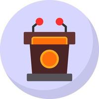 Podium Vector Icon Design