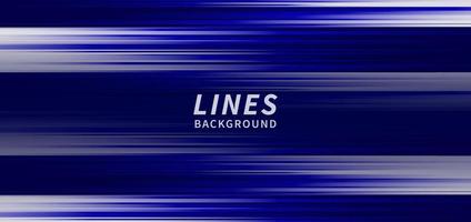 Abstract horizontal light white and blue stripe lines background. vector