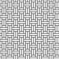 Seamless geometric pattern in oriental style black and white. EPS10 vector