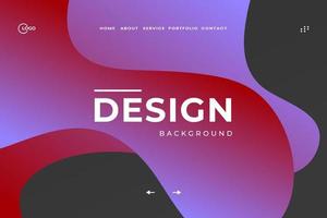 Red Violet Abstract trendy gradient background for landing pages website. Can be used for posters, placards, brochures, banners, web pages vector